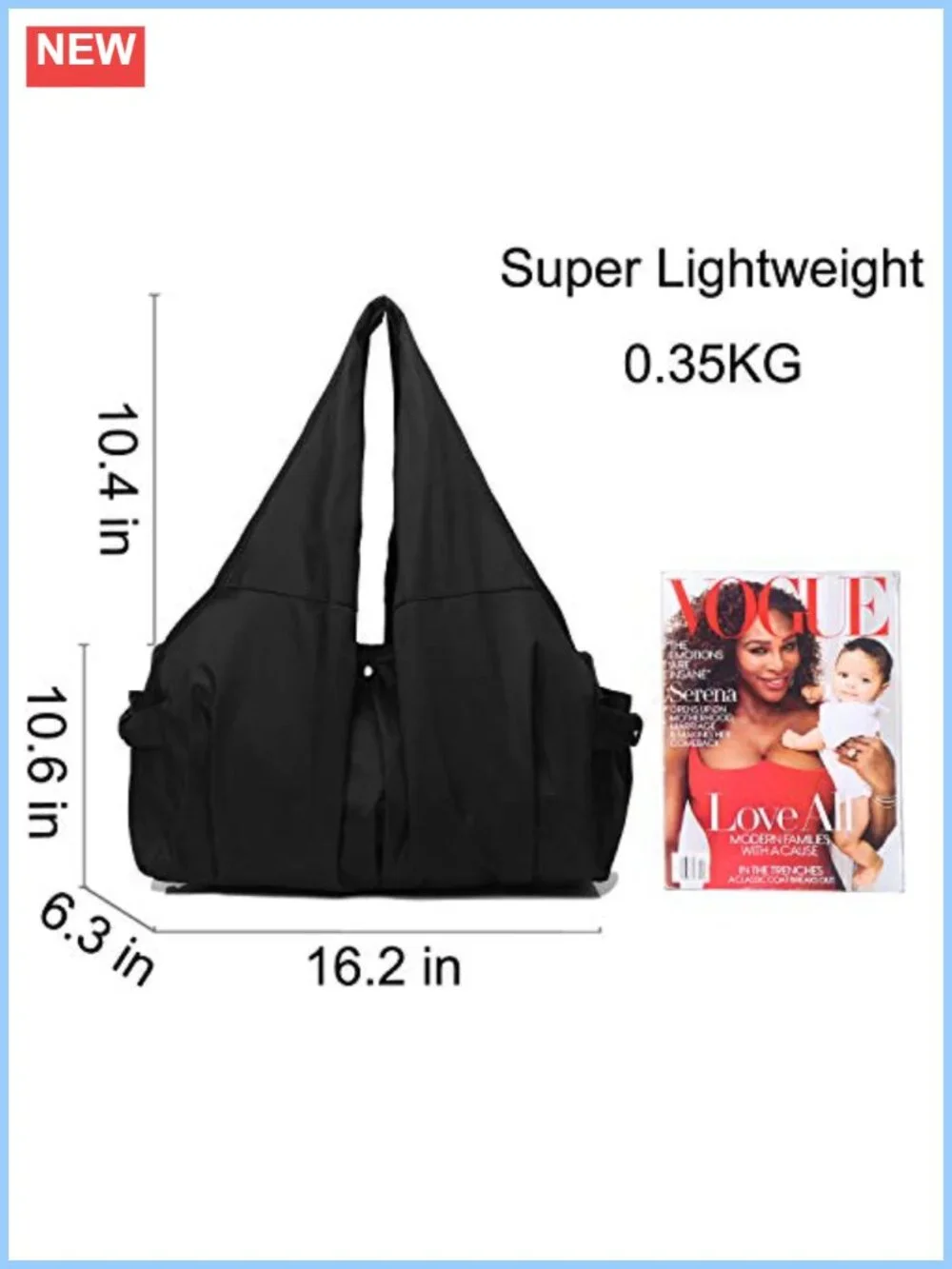 Women's Waterproof Oxford Nylon Tote Shoulder Hobo Bag Large Capacity Work